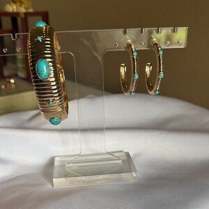 Park Lane Rae Bangle & Hoop Earring Set